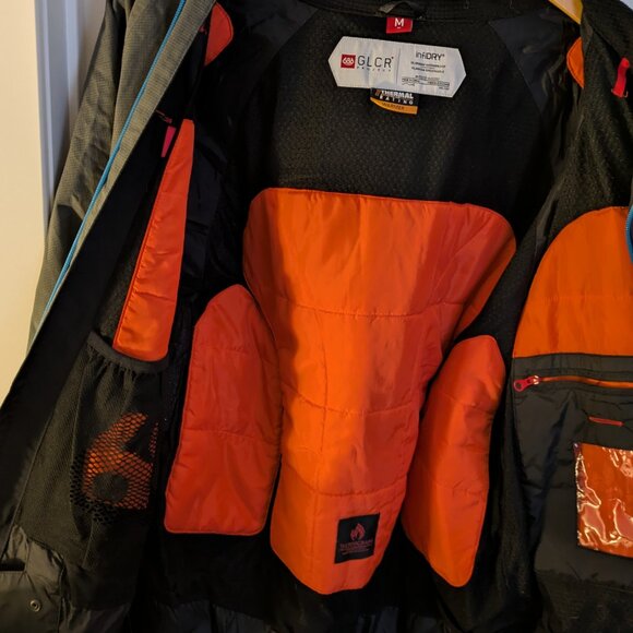 686 Men's GLCR Snowboard Jacket Sz M - Picture 3 of 4